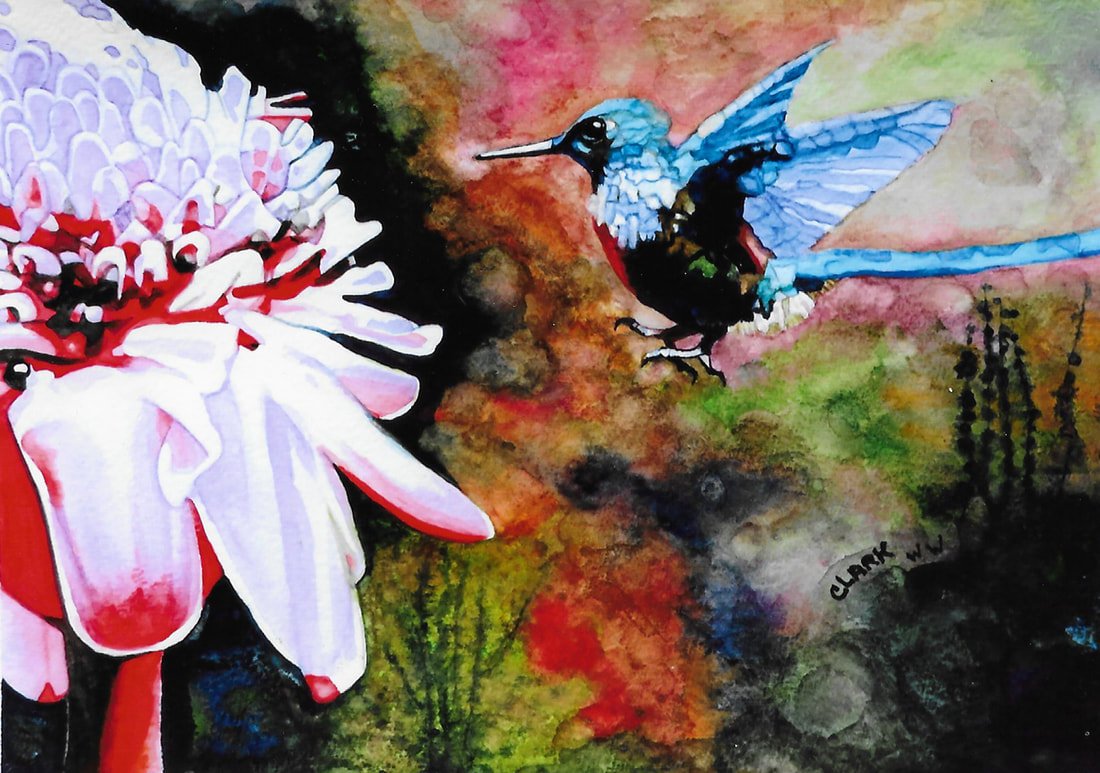 Artist: Karen Clark - Artwork: Seeking Nectar