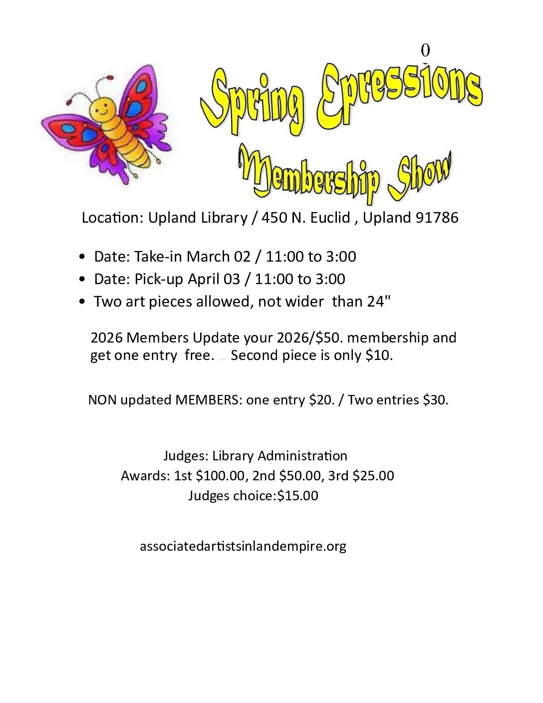 April Expressions  (non members)